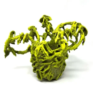 Chartreuse Mud Green Pot, 2023, carrie R